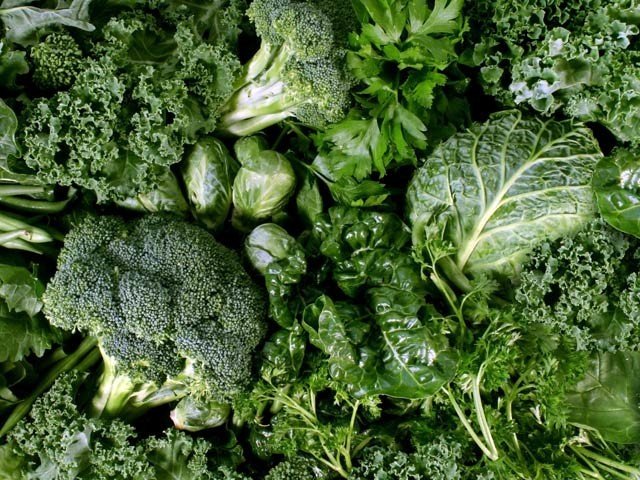 ہرے پتوں والی سبزیاں کھانے سے پٹھے بھی مضبوط ہوتے ہیں، تحقیق