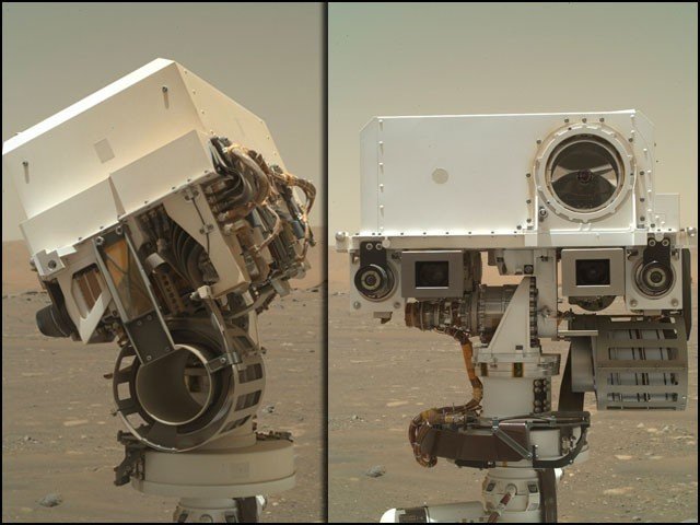 سیلفی بخار مریخ پر... مارس روور نے اپنی تازہ سیلفیاں بھیج دیں