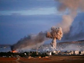 اسرائیلی طیاروں کی شام پر بمباری میں 8 اہلکار ہلاک